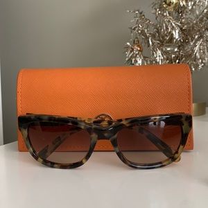 Tory Burch Tortoise Sunglasses
